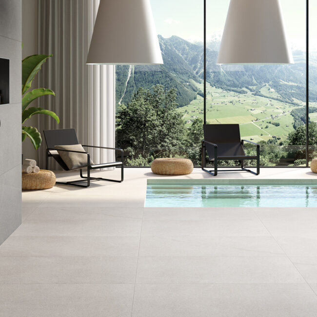 Carrelage imitation ciment